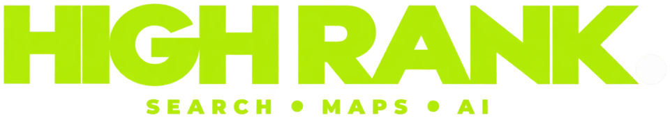 HIGH RANK. Search, Maps, AI